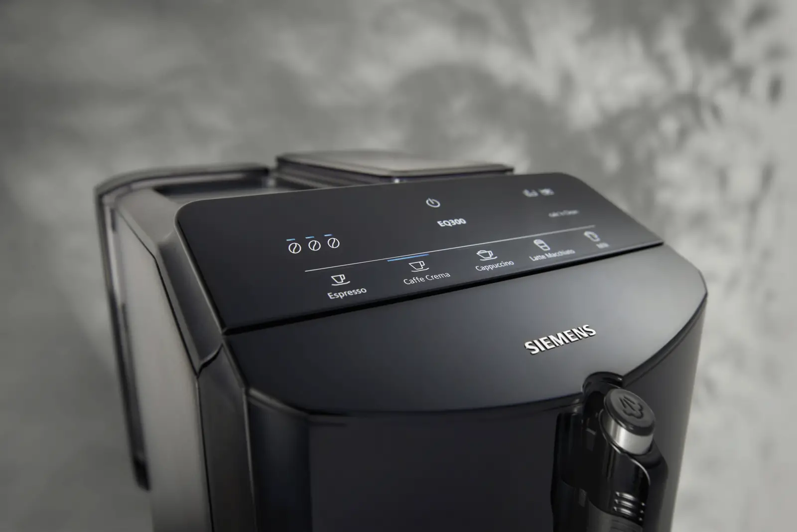 Siemens TF301E19 EQ300 Volautomatische Koffiemachine - Piano Zwart