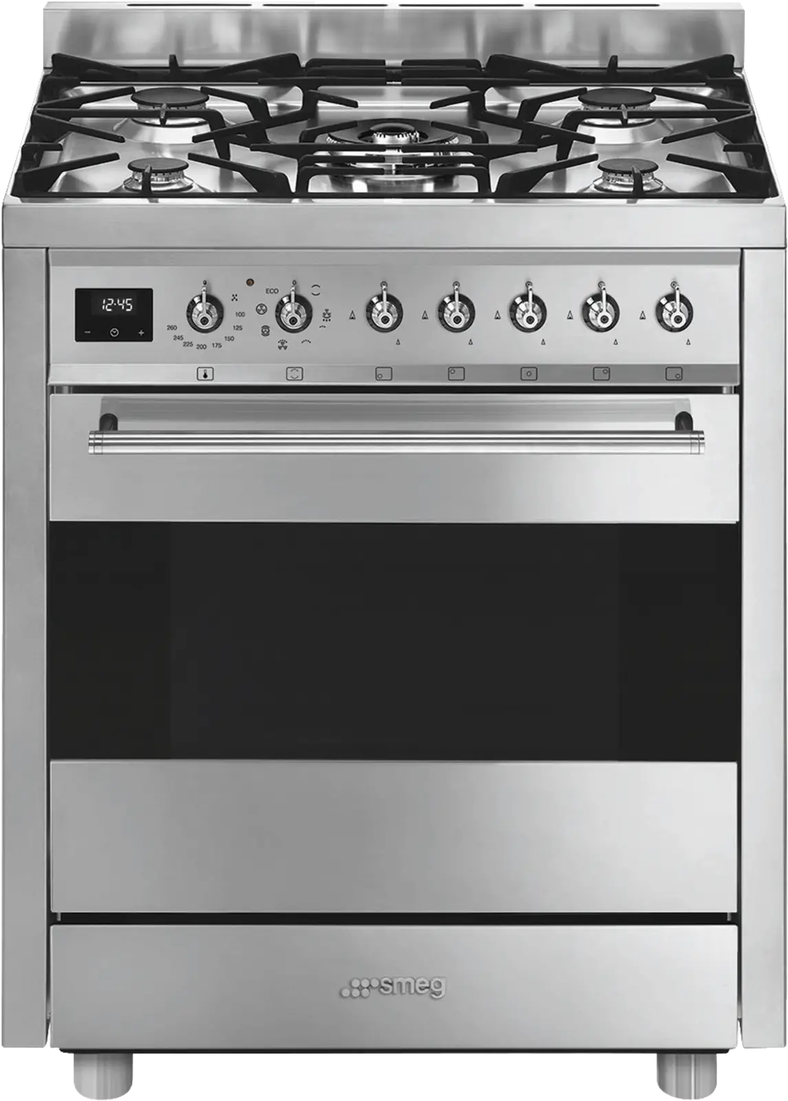SMEG C7GMXNLK9 Classici Esthetisch Fornuis met Gaskookplaat - 70 x 60 cm