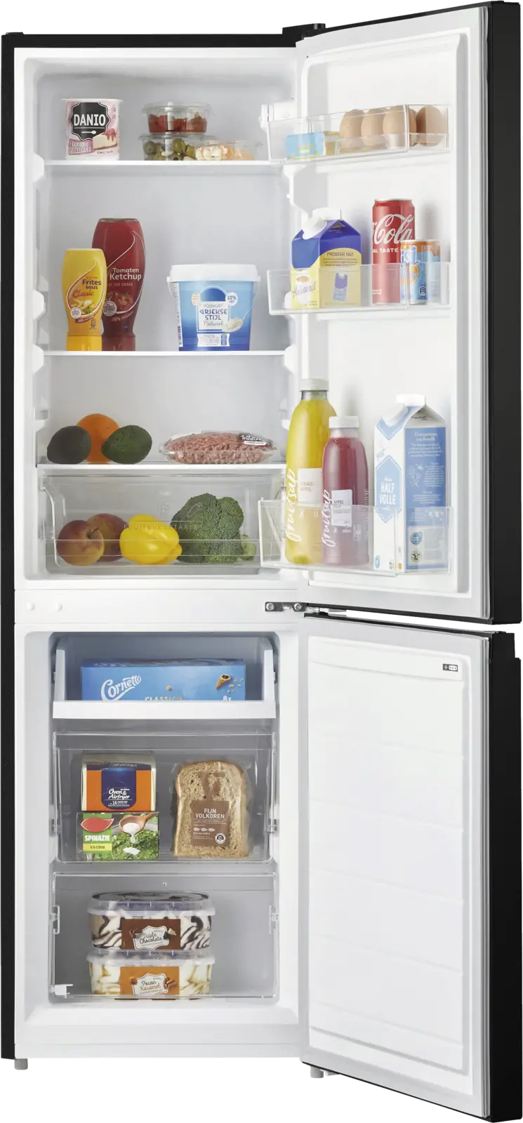 Inventum KV1500B Koel-vriescombinatie
