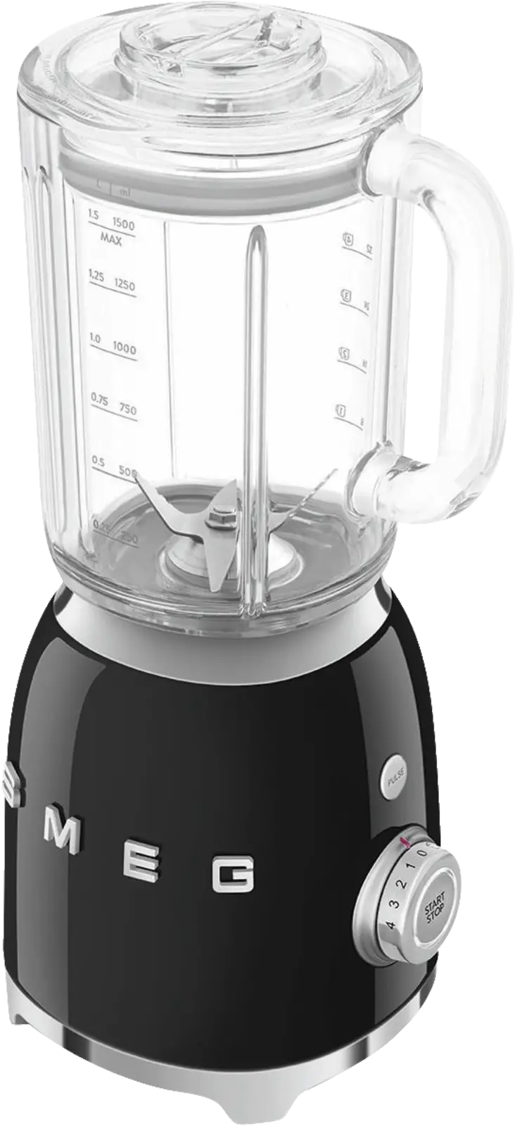 SMEG BLF03BLEU Blender 50's Style - Zwart 