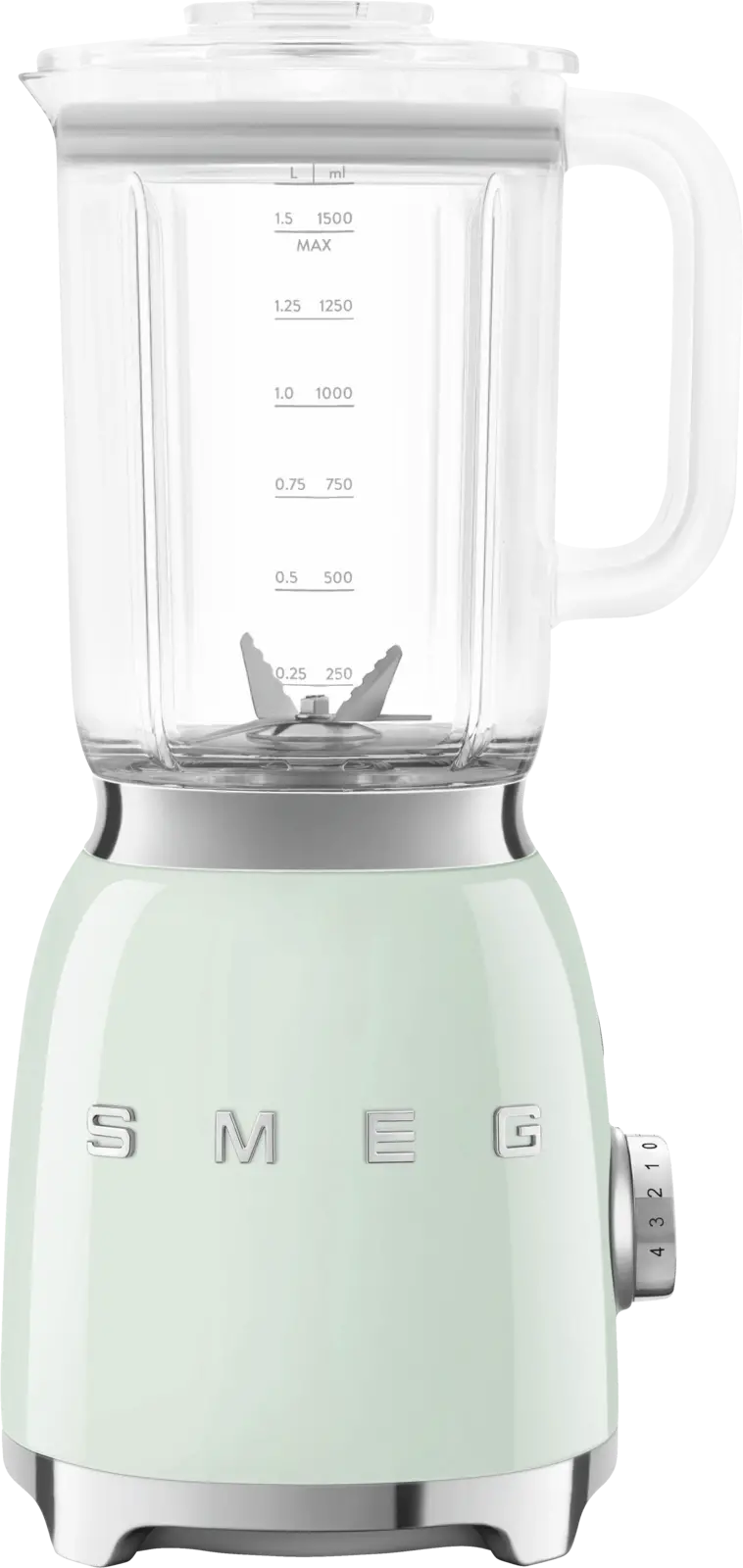 SMEG BLF03PGEU Blender 50's Style - Watergroen