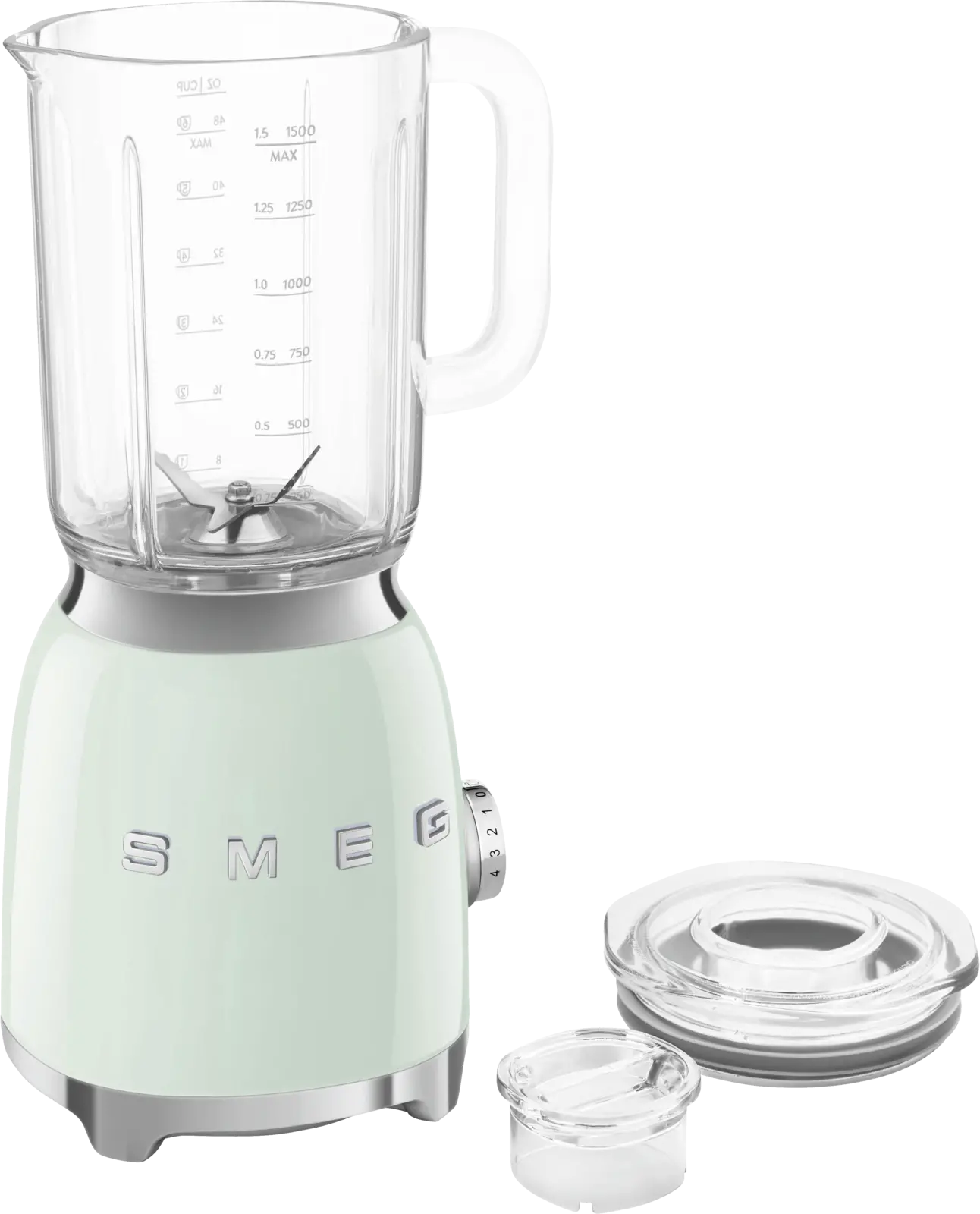 SMEG BLF03PGEU Blender 50's Style - Watergroen
