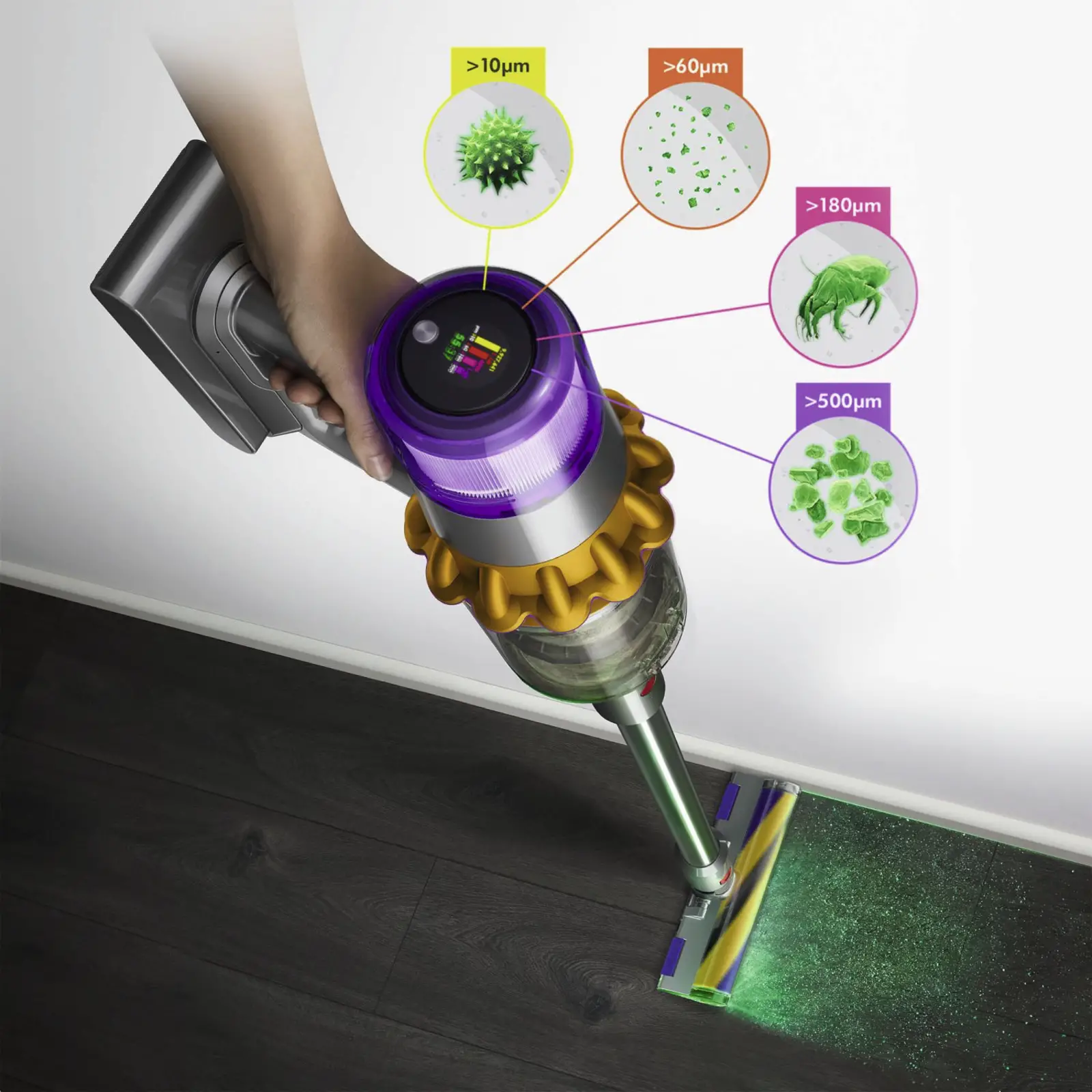 Dyson V15 Detect Absolute Steelstofzuiger