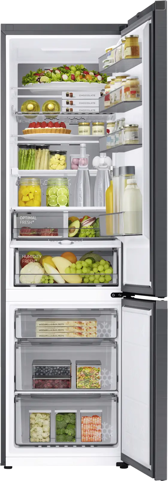 Samsung RB38C776ASR/EF Koel-vriescombinatie