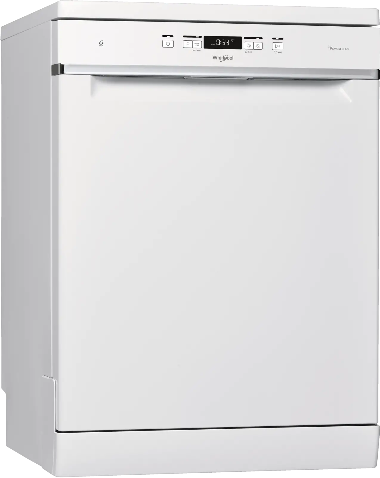 Whirlpool WFC 3C42 P vrijstaande vaatwasser