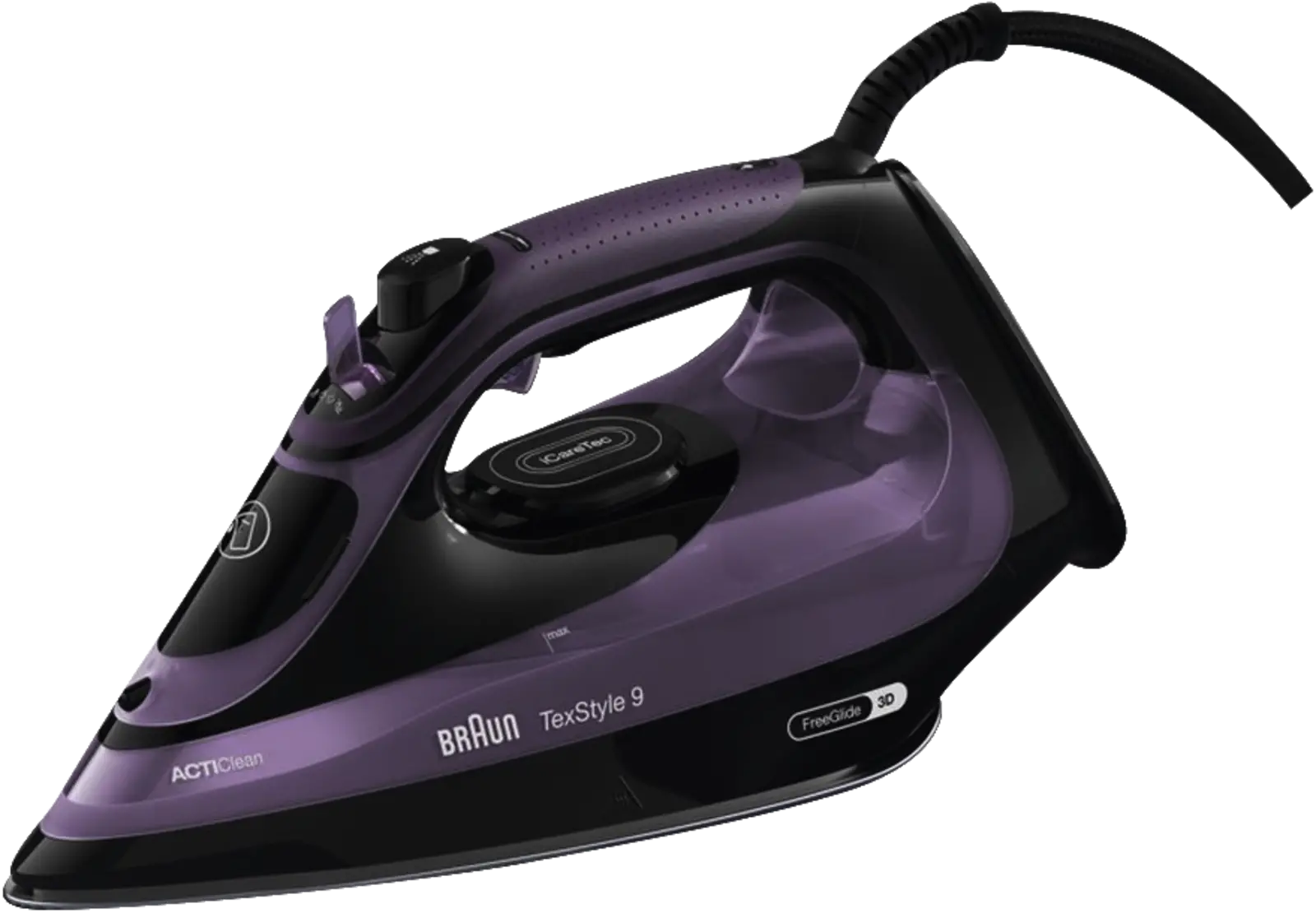 Braun SI 9661 VI TexStyle 9 Stoomstrijkijzer - Violet