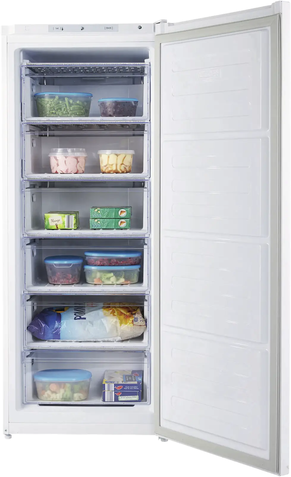 Beko RFSA210K40WN vrijstaande vriezer 