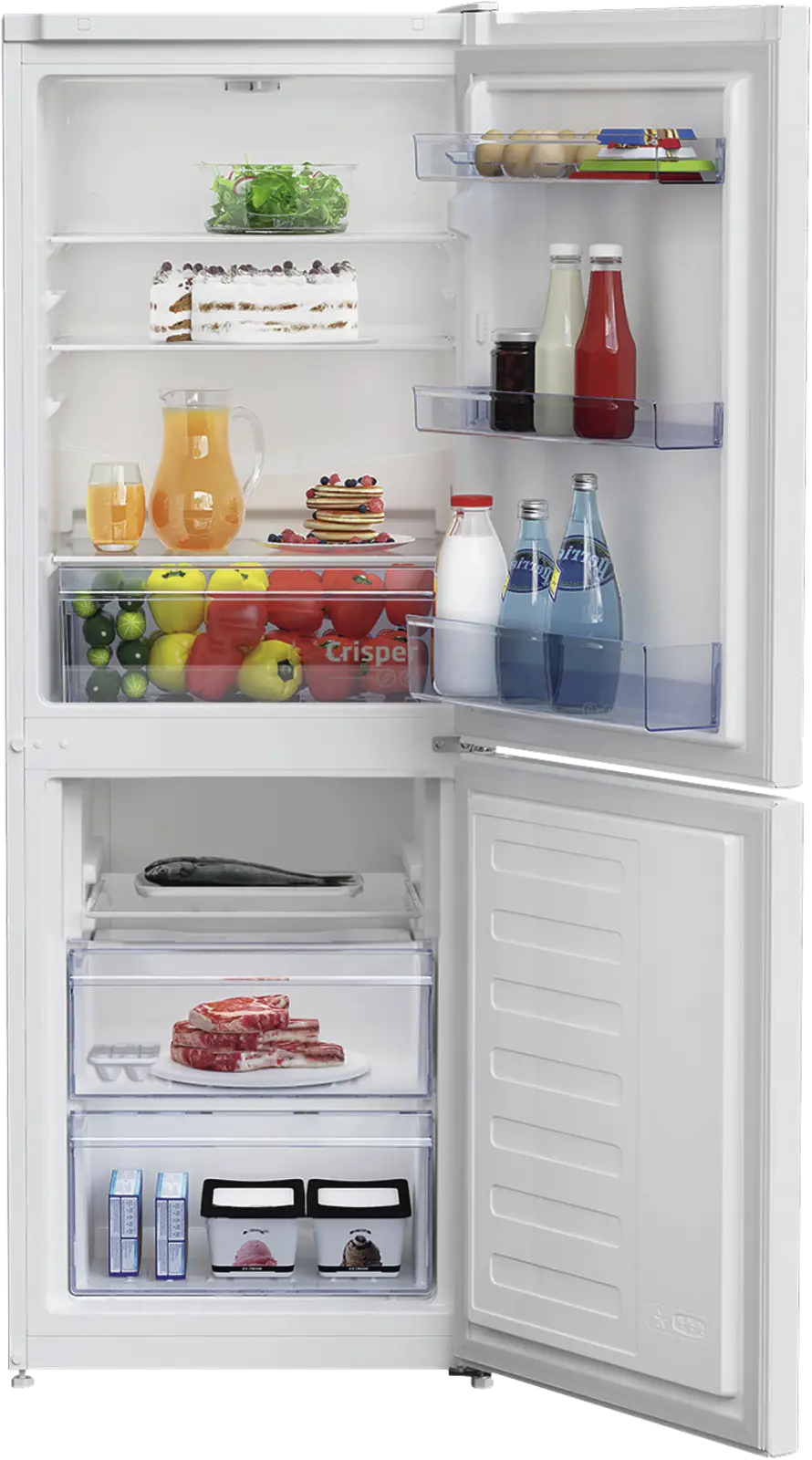 Beko RCSA240K40WN koel-vriescombinatie