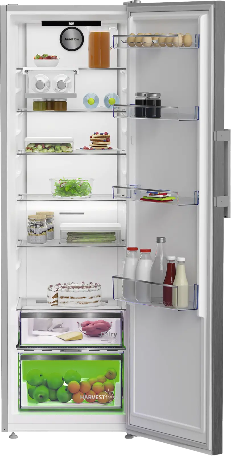 Beko B7RMLNE445ZXP vrijstaande koelkast