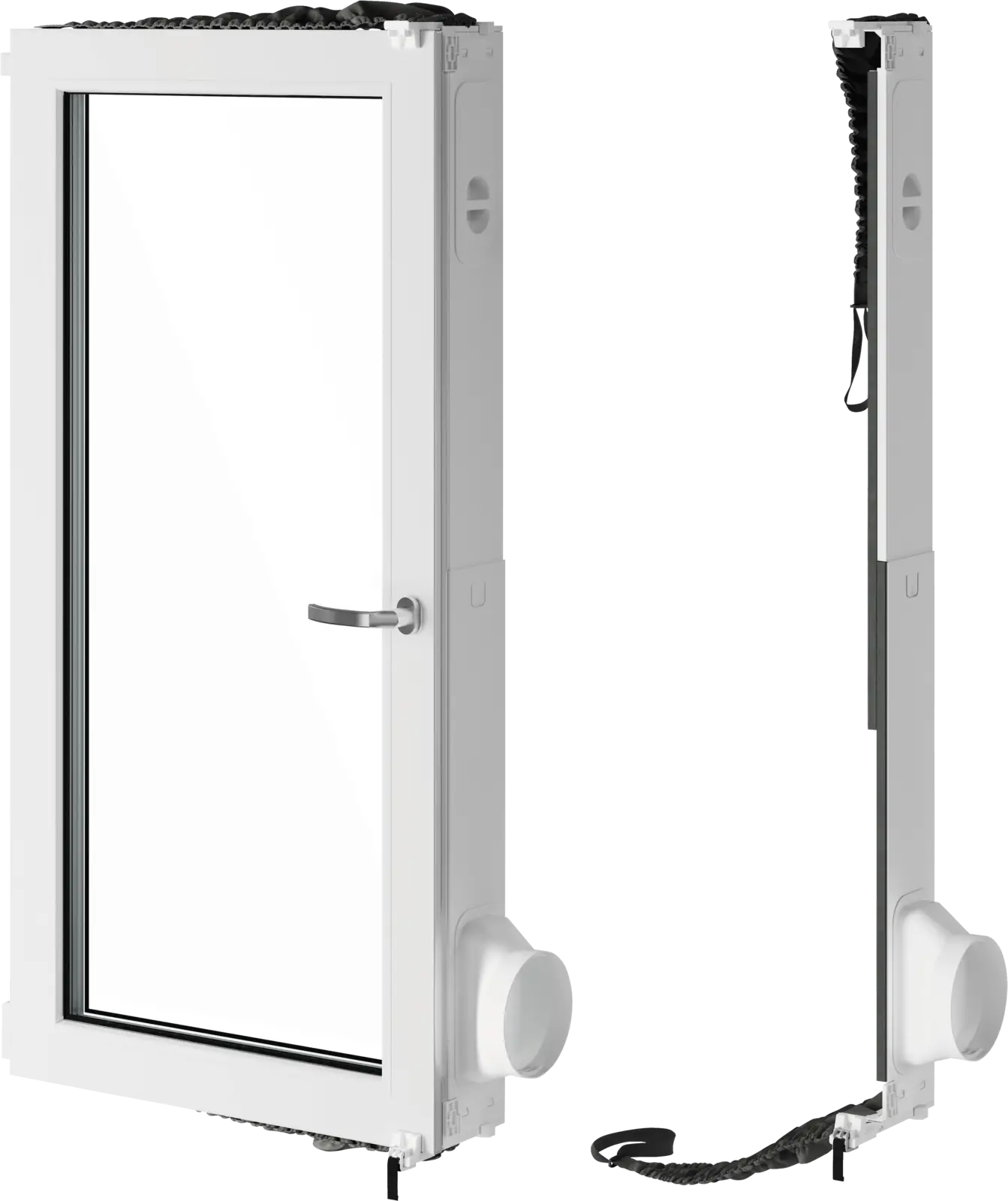 AWKIT5 Fenster-Set für seitlich ausklappbare Fenster