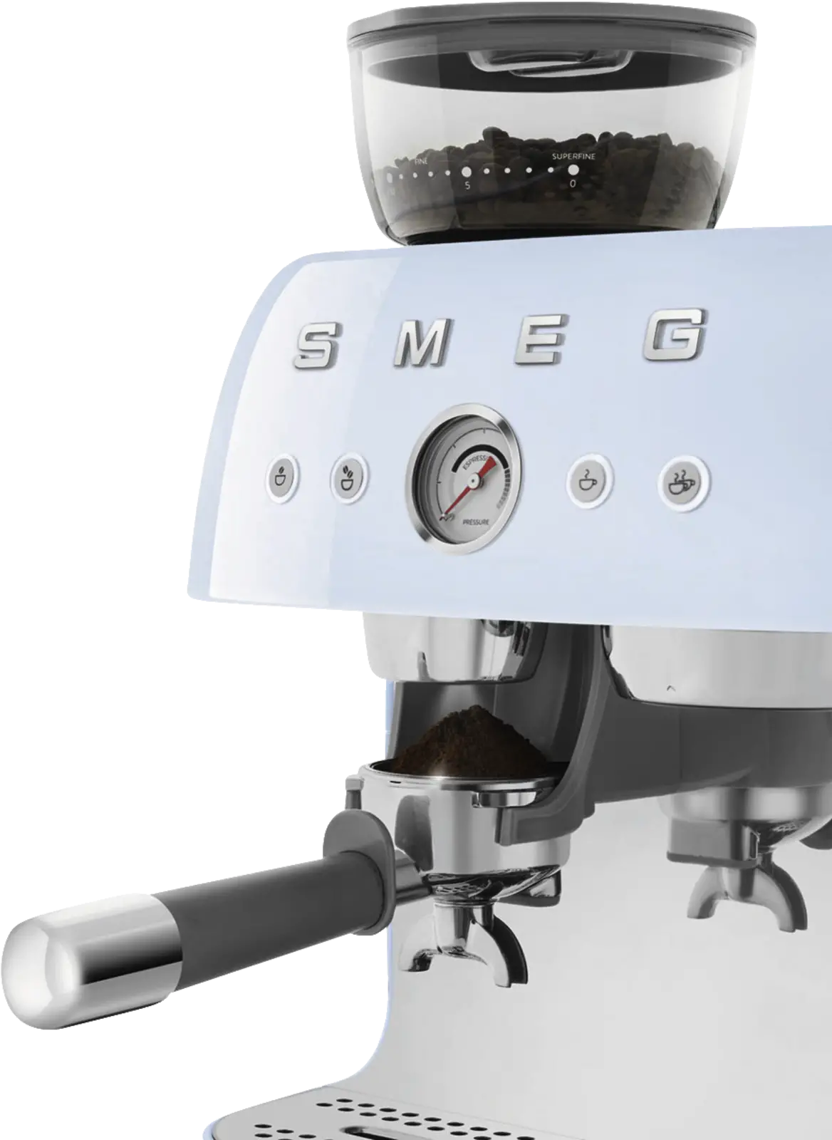 SMEG EGF03PBEU 50's Style Handmatige Espressomachine