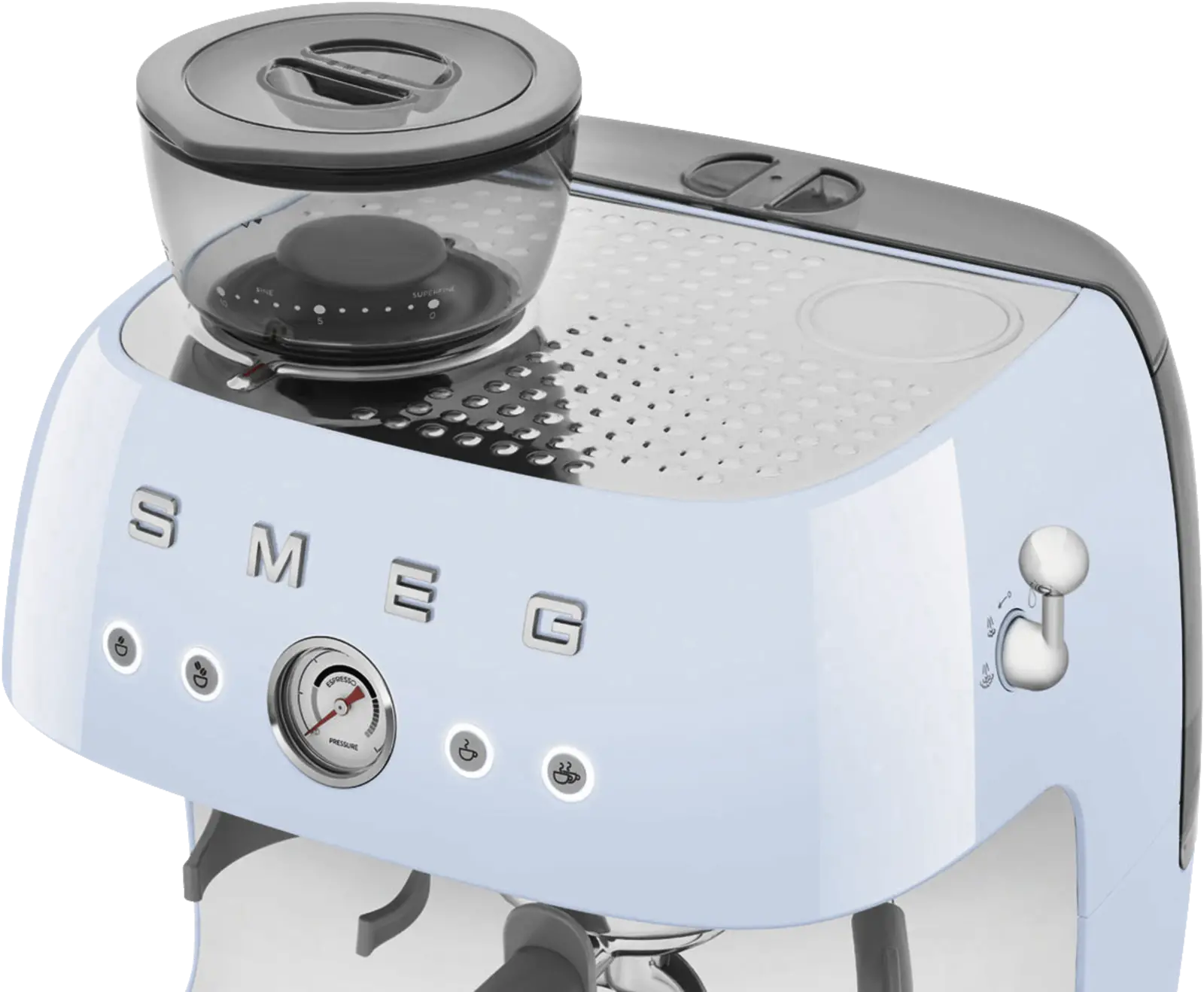 SMEG EGF03PBEU 50's Style Handmatige Espressomachine