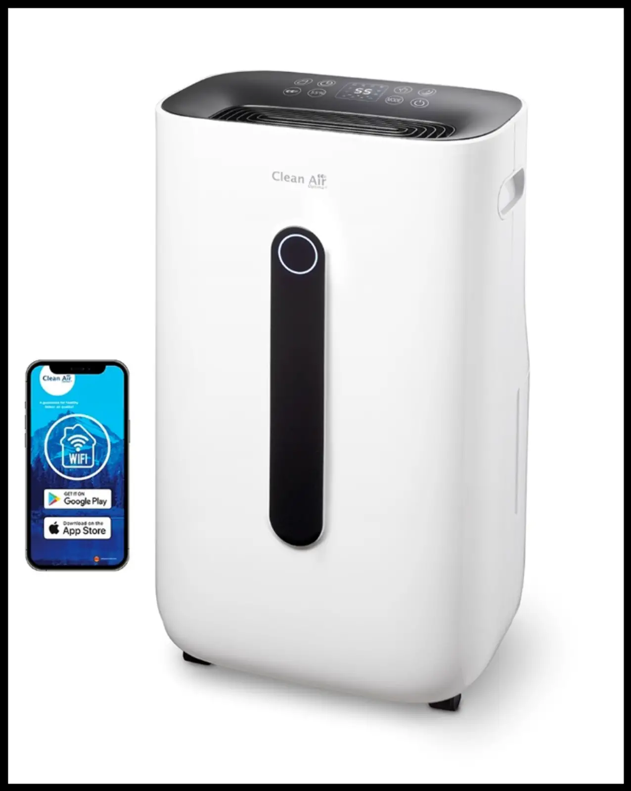 Clean Air CA-706 Smart Luchtontvochtiger en Luchtreiniger