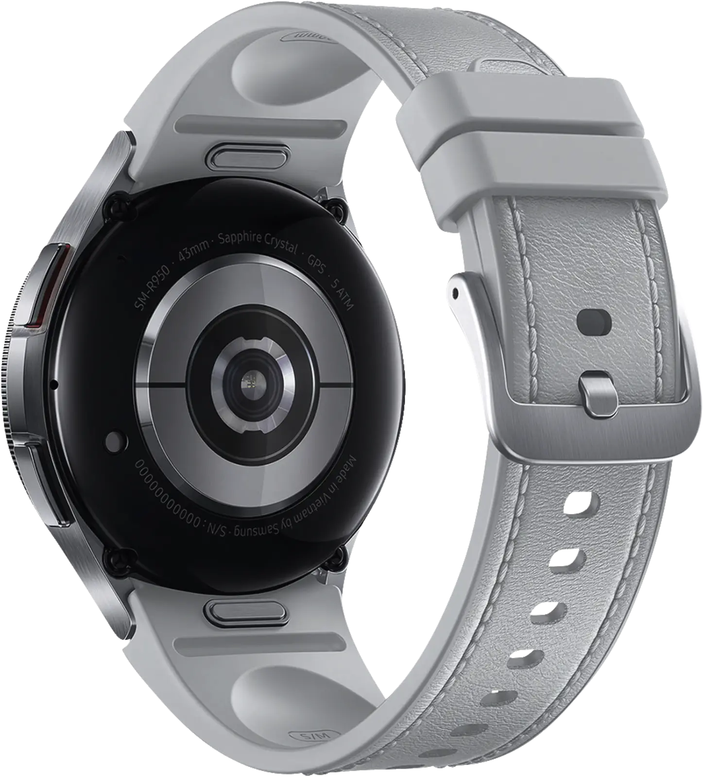 Samsung Galaxy Watch6 Classic Zilver (43mm, LTE)