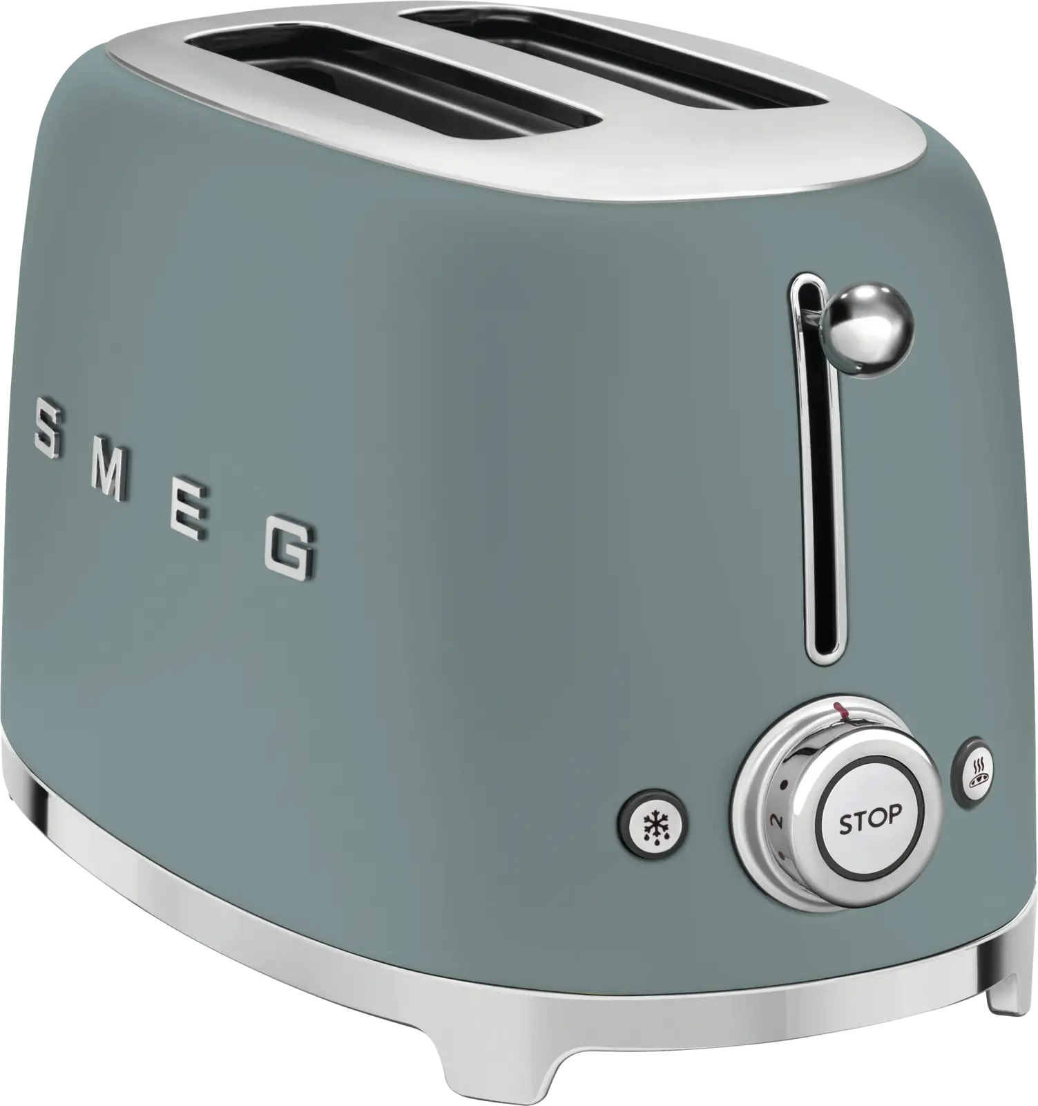 SMEG TSF01EGMEU Broodrooster 50's Style - Emerald Green