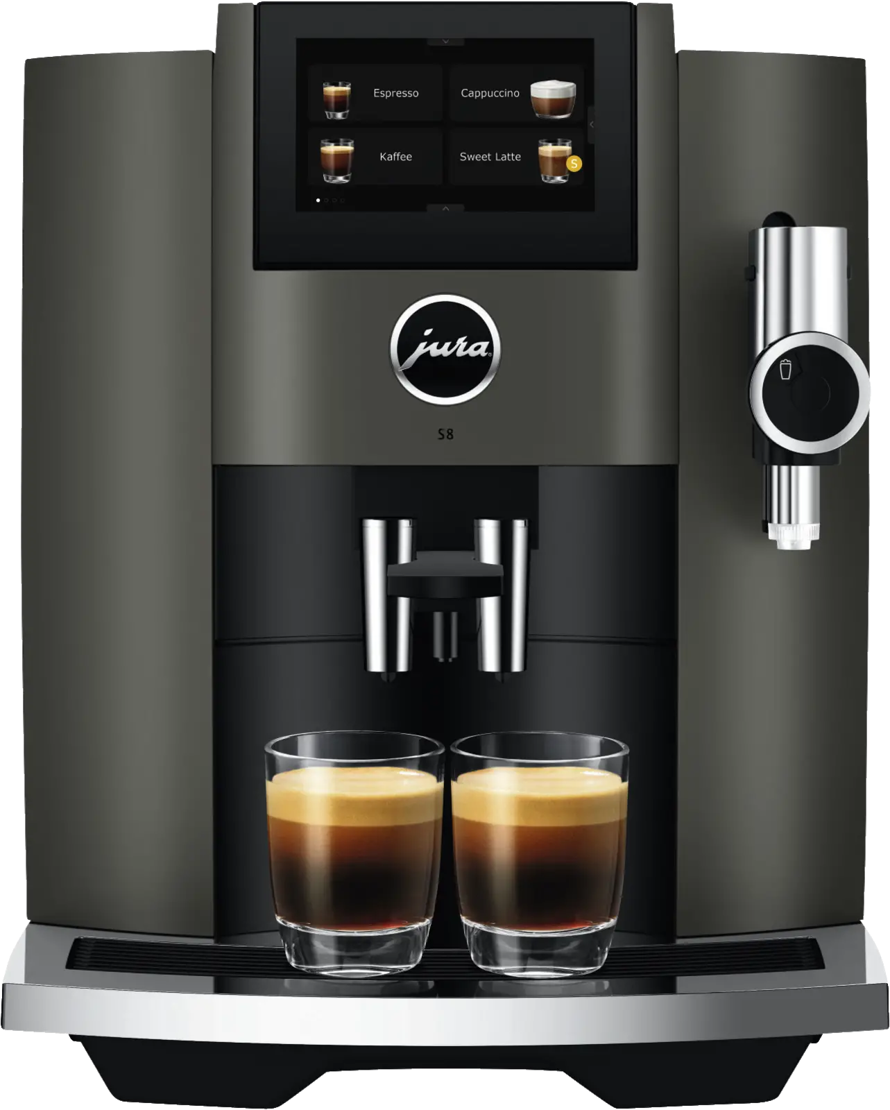 JURA S8 Dark Inox (EB) Volautomatische Koffiemachine