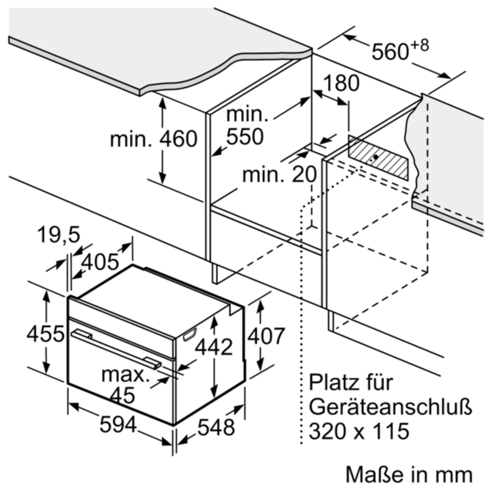 BOSCH CBG7741B1 Serie 8 Inbouwoven