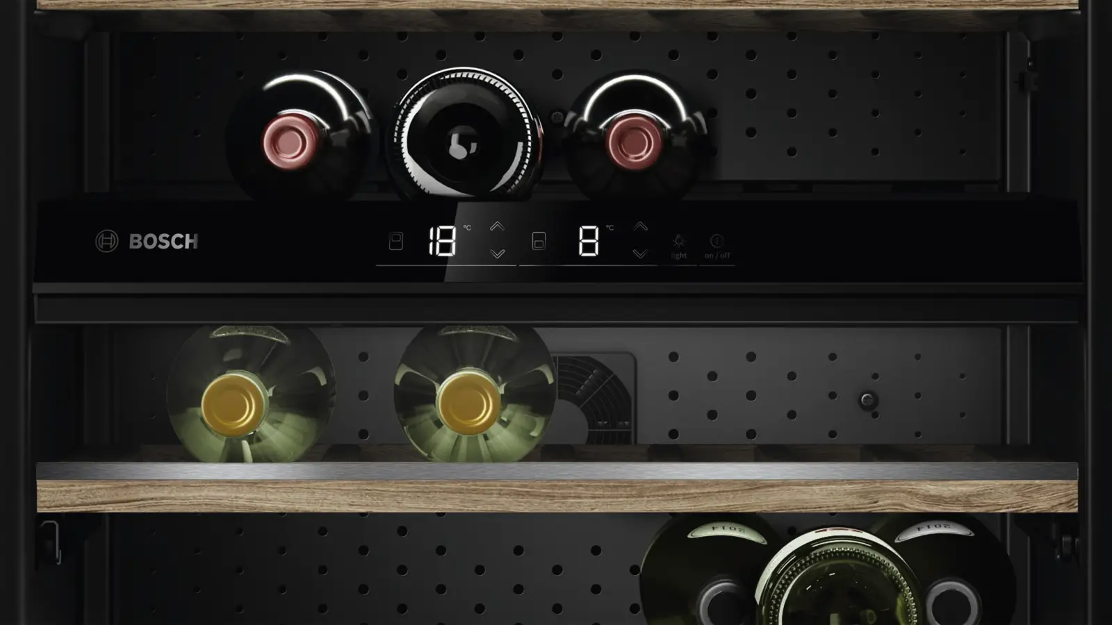 BOSCH KWK16ABGB Serie 6 Wijnklimaatkast