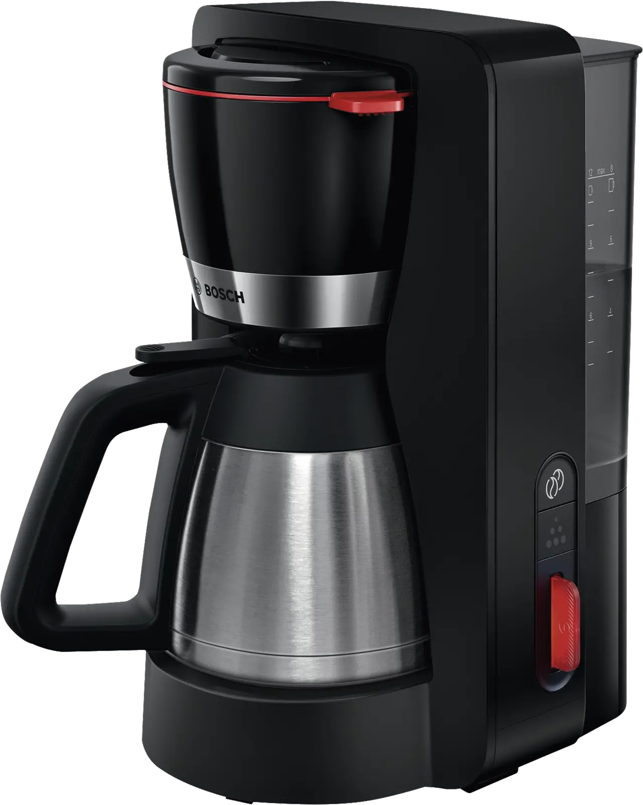 BOSCH TKA6M273 MyMoment - Koffiezetapparaat met Thermoskan - RVS / Zwart