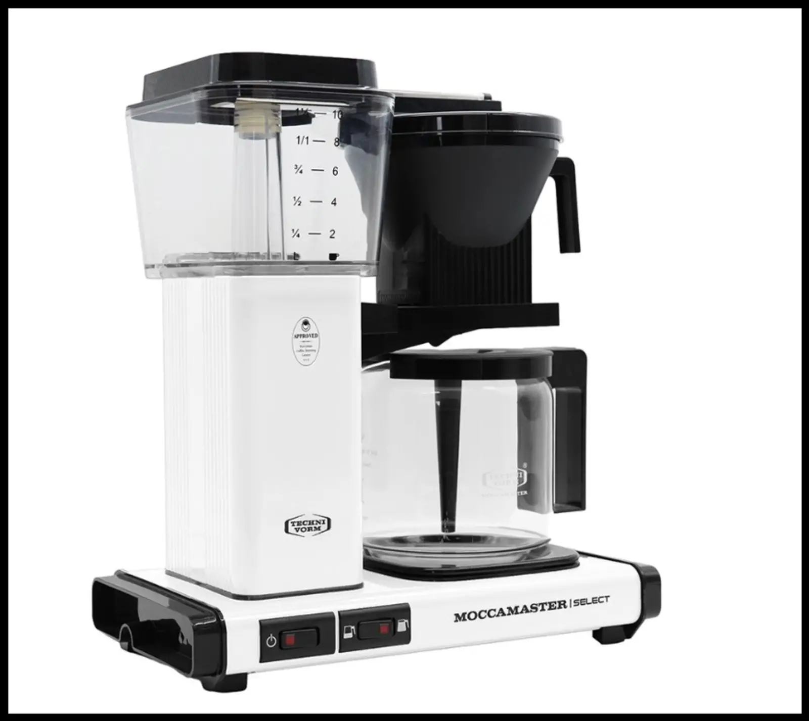 Moccamaster KBG Select Koffiezetapparaat - Mat Wit