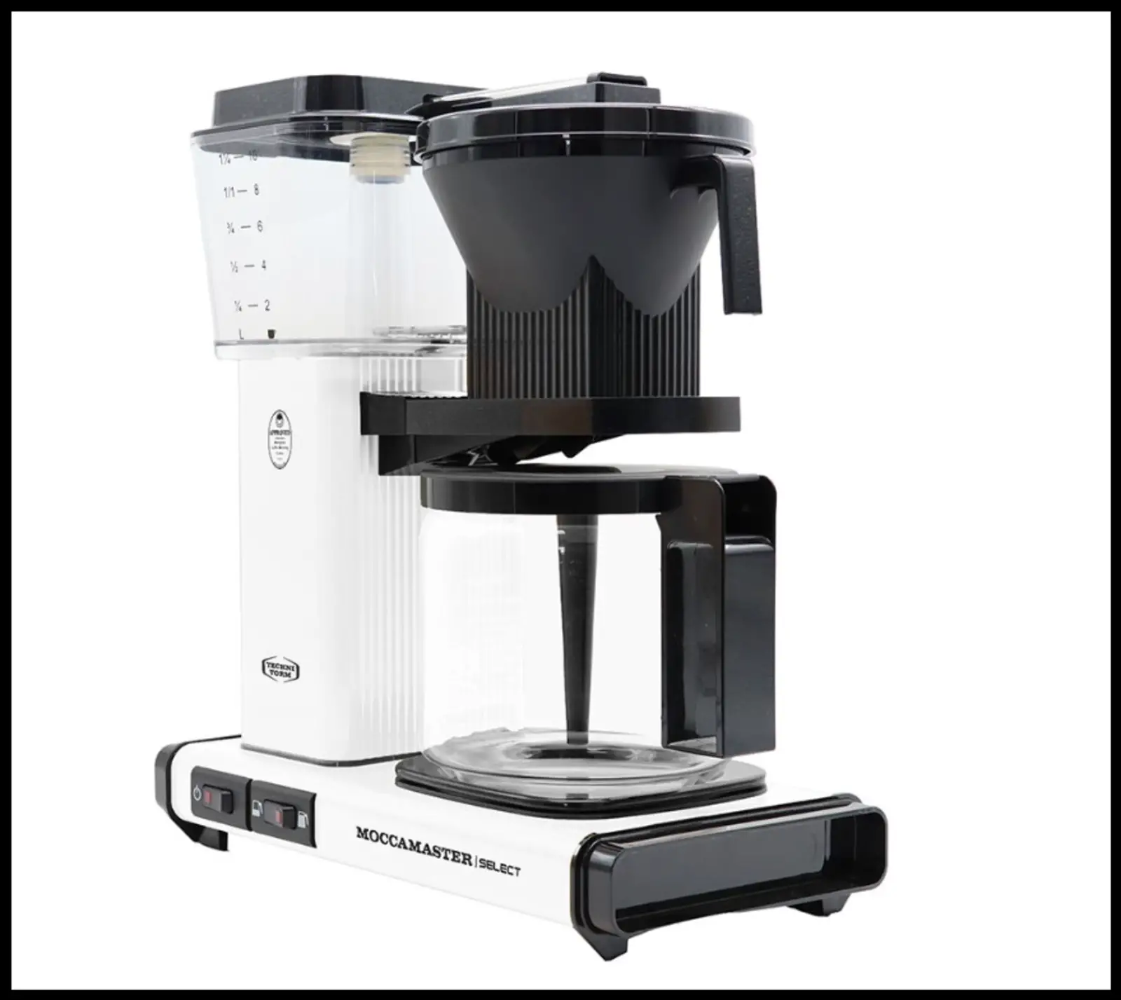 Moccamaster KBG Select Koffiezetapparaat - Mat Wit