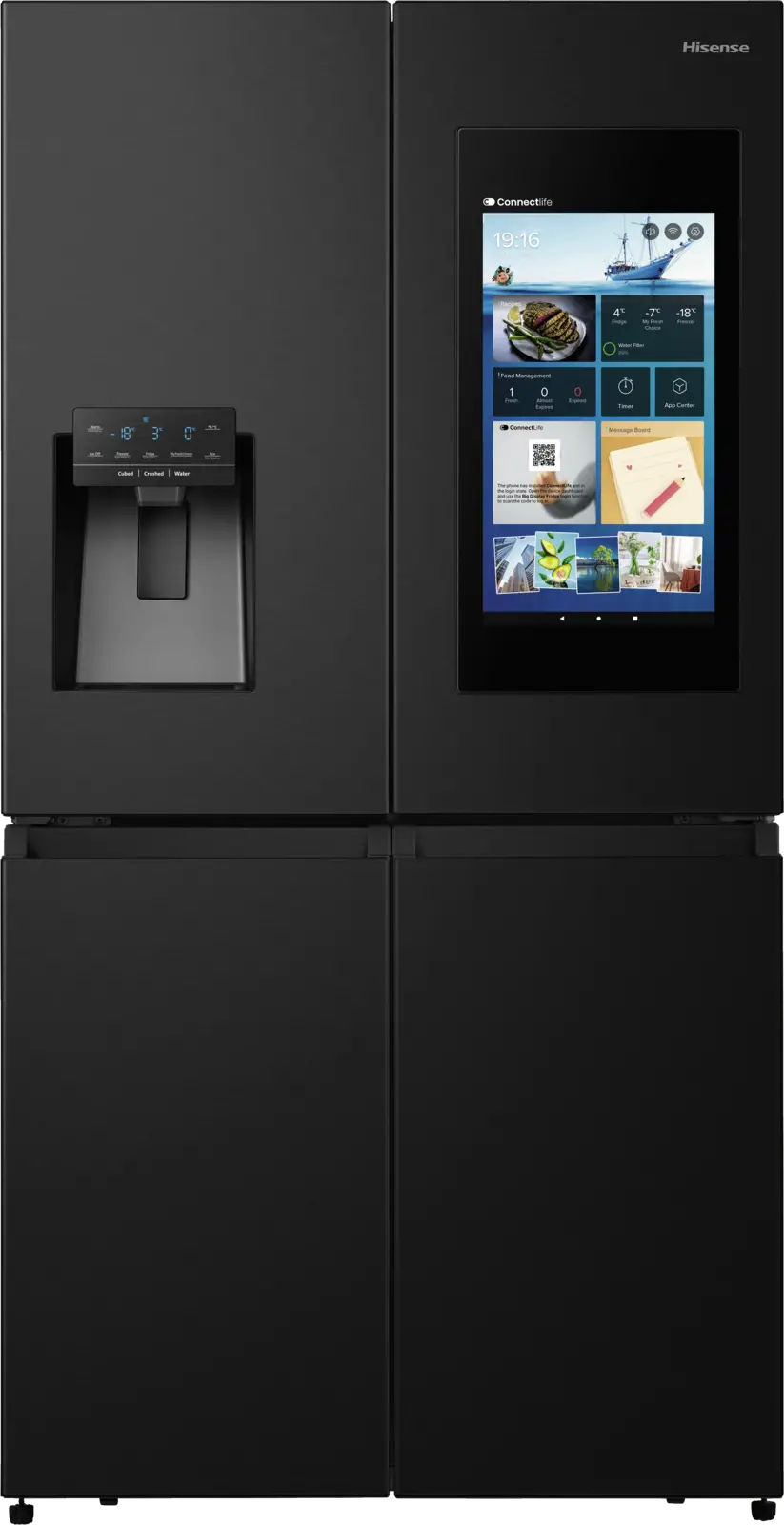 Hisense RQ760N4IFE Cross Door Amerikaanse Koelkast