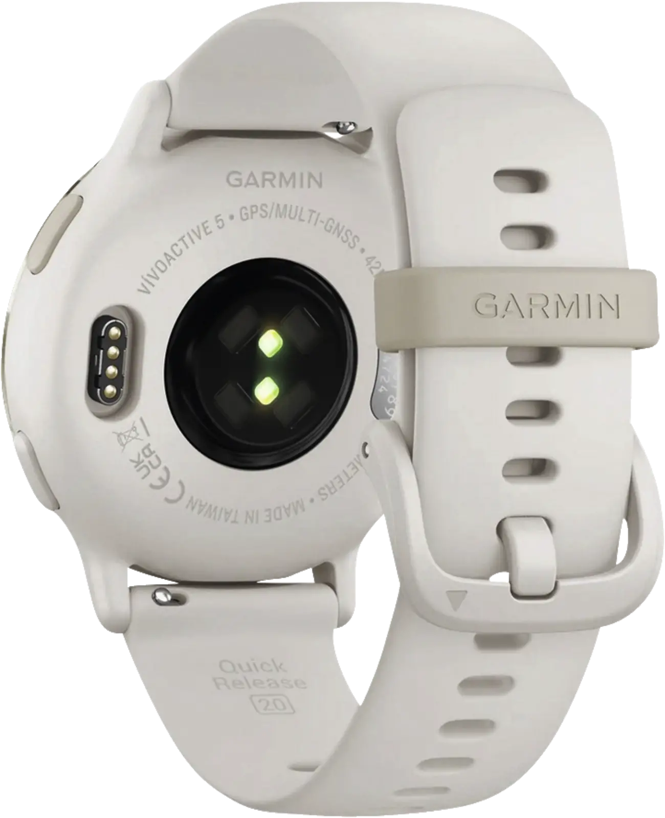 Garmin vívoactive® 5, Ivory en Cream Gold