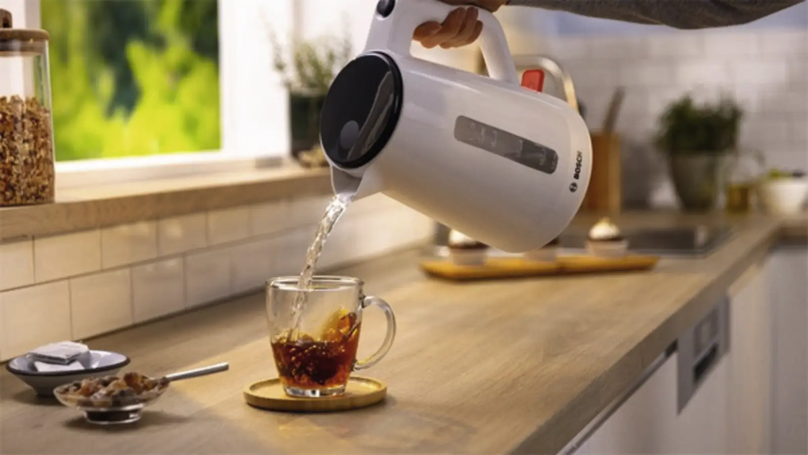 BOSCH TWK1M121 MyMoment Waterkoker - Wit