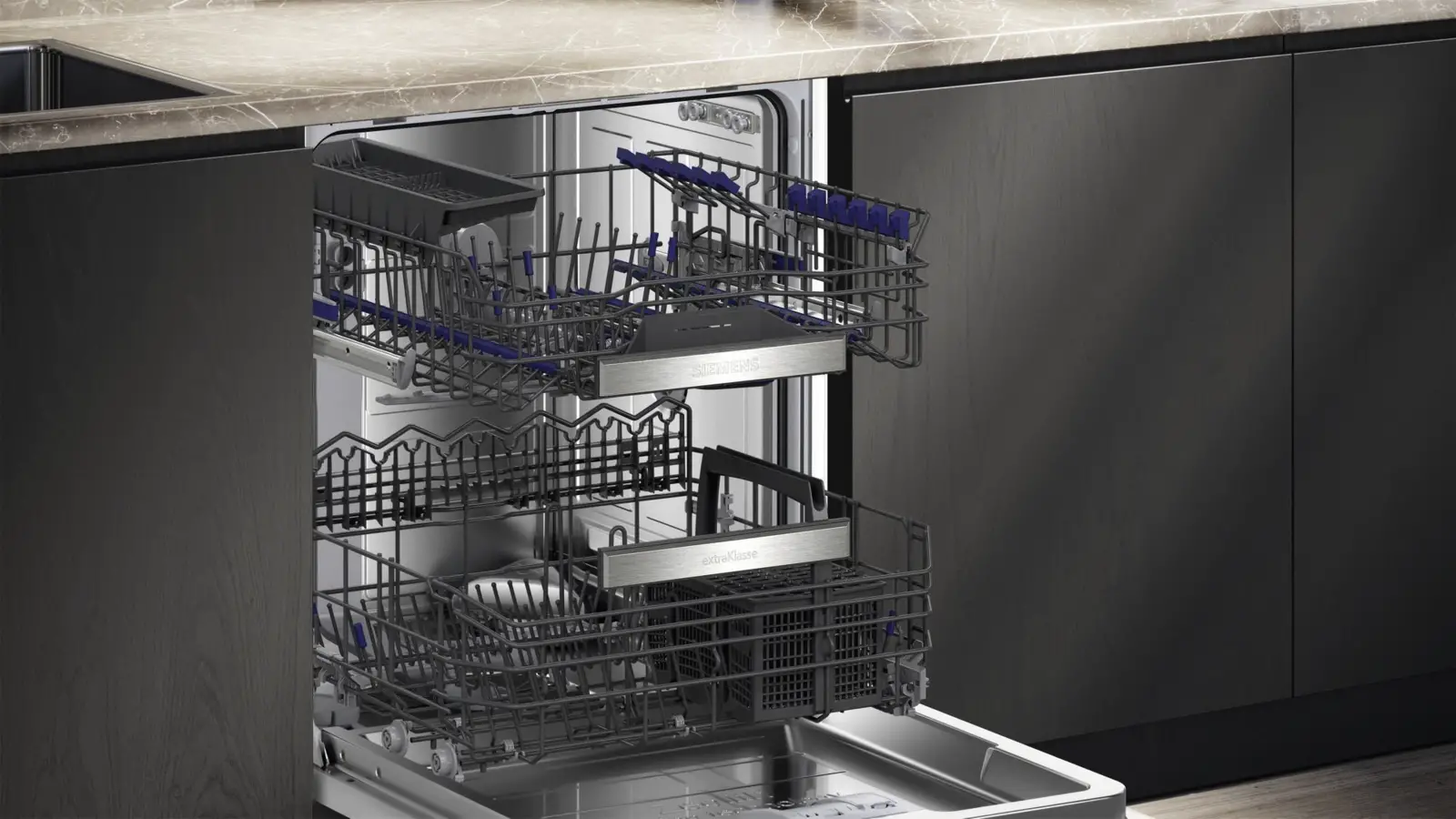 Siemens SX65ZX21BE iQ500 extraKlasse Volledig Geïntegreerde Vaatwasser