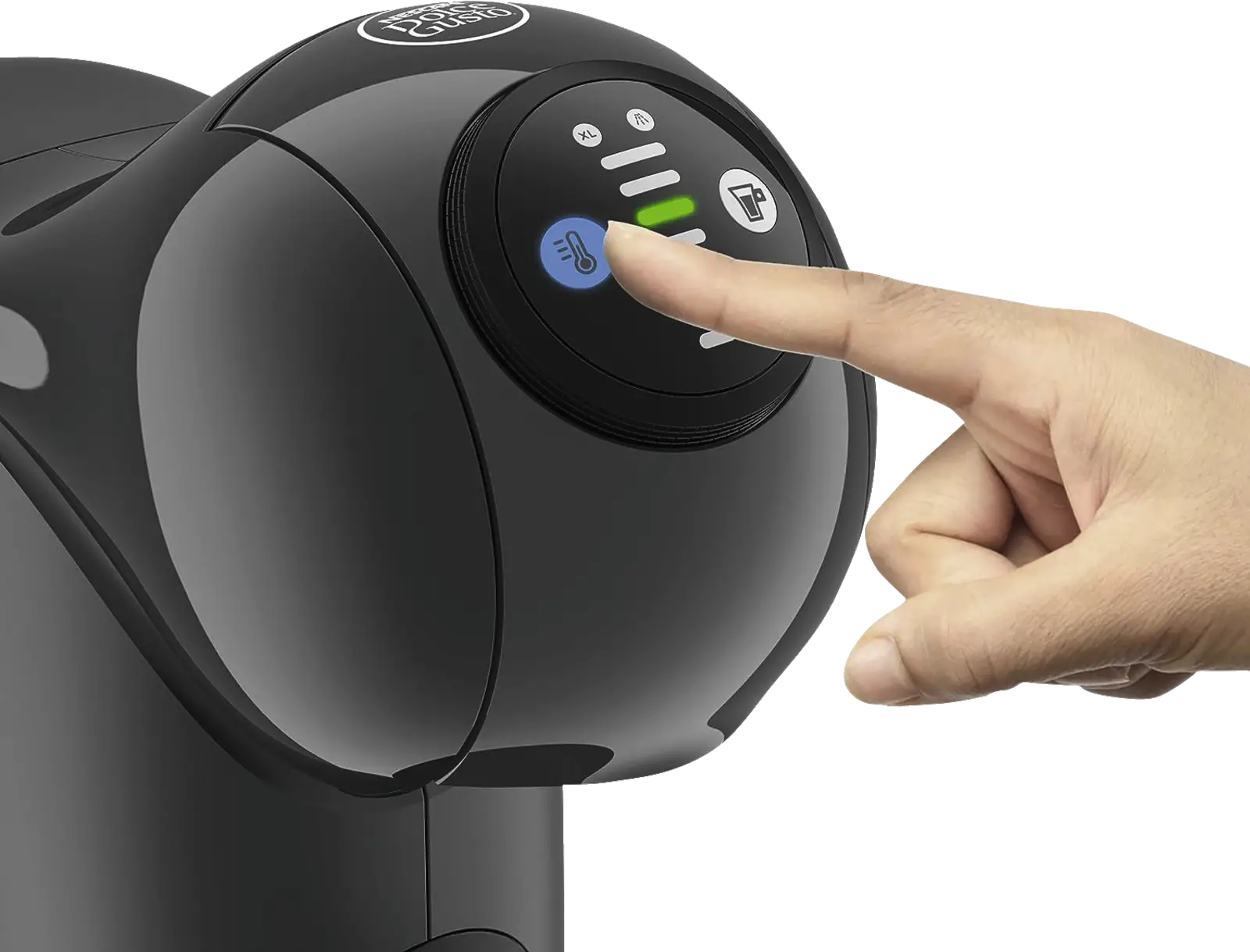 KRUPS NESCAFE Dolce Gusto GENIO S KP243B Koffiecupmachine - Antraciet