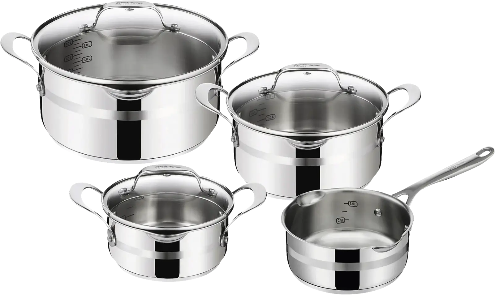 Tefal E311S7 Kookset Cook Smart 4-delig Jamie Oliver