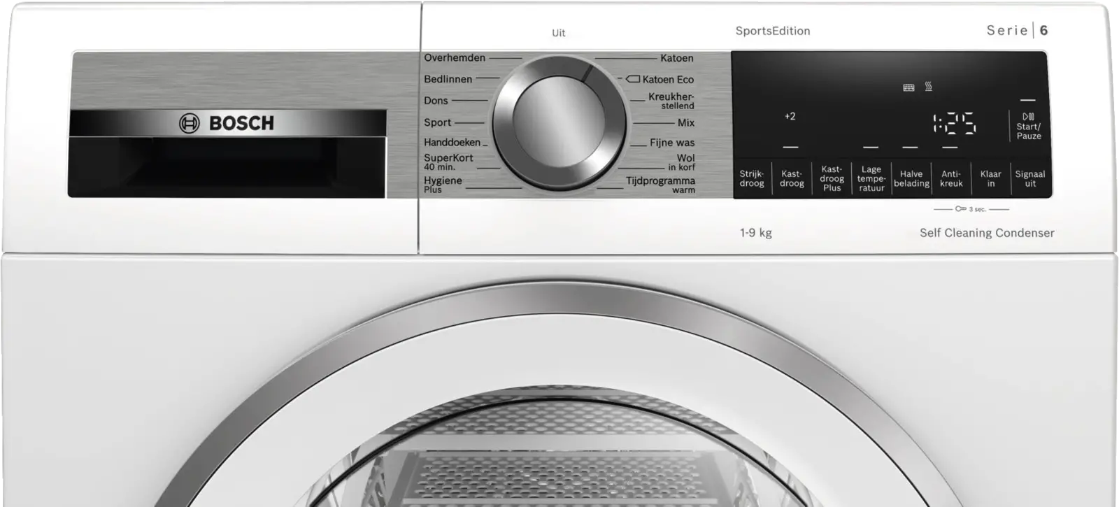 BOSCH WQG245D9NL Serie 6 EXCLUSIV Warmtepompdroger