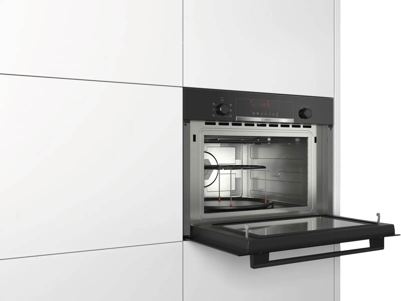 BOSCH CMA583MB0 Serie 4 Inbouwmagnetron met Hetelucht