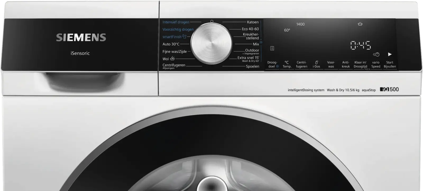Siemens WN54G2A7NL iQ500 Was-droogcombinatie