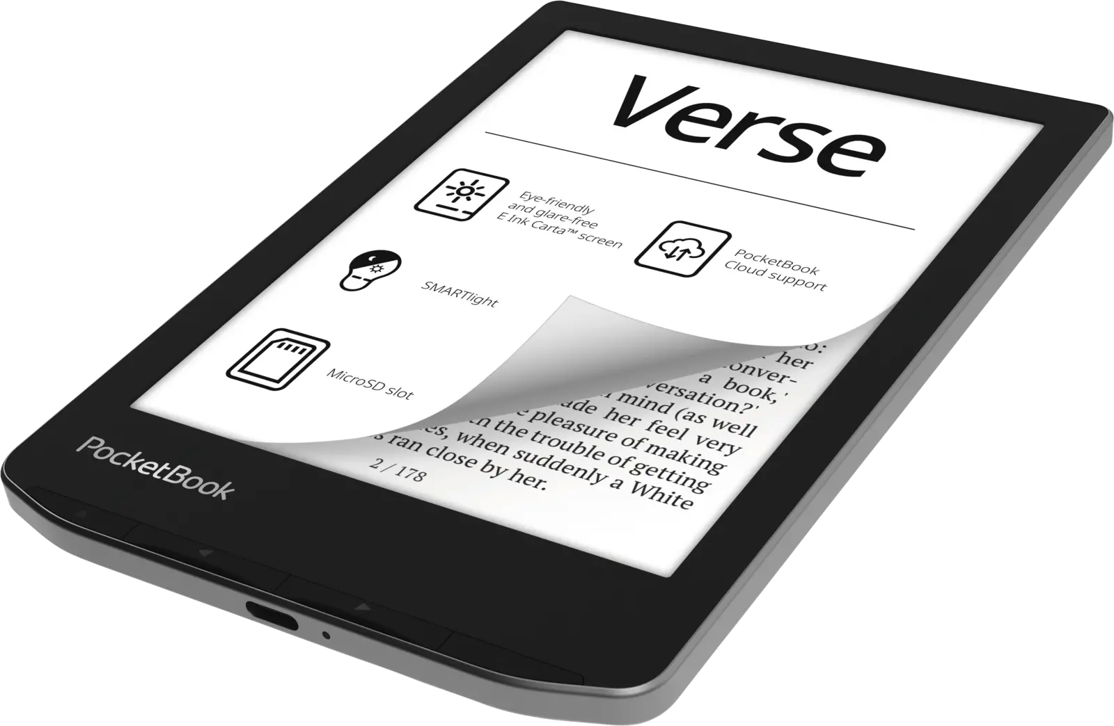 PocketBook Verse Mist Grey