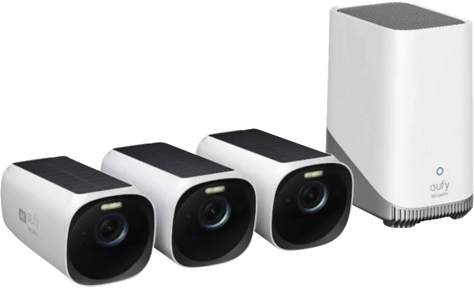 eufyCam S330 3 stuks + Homebase