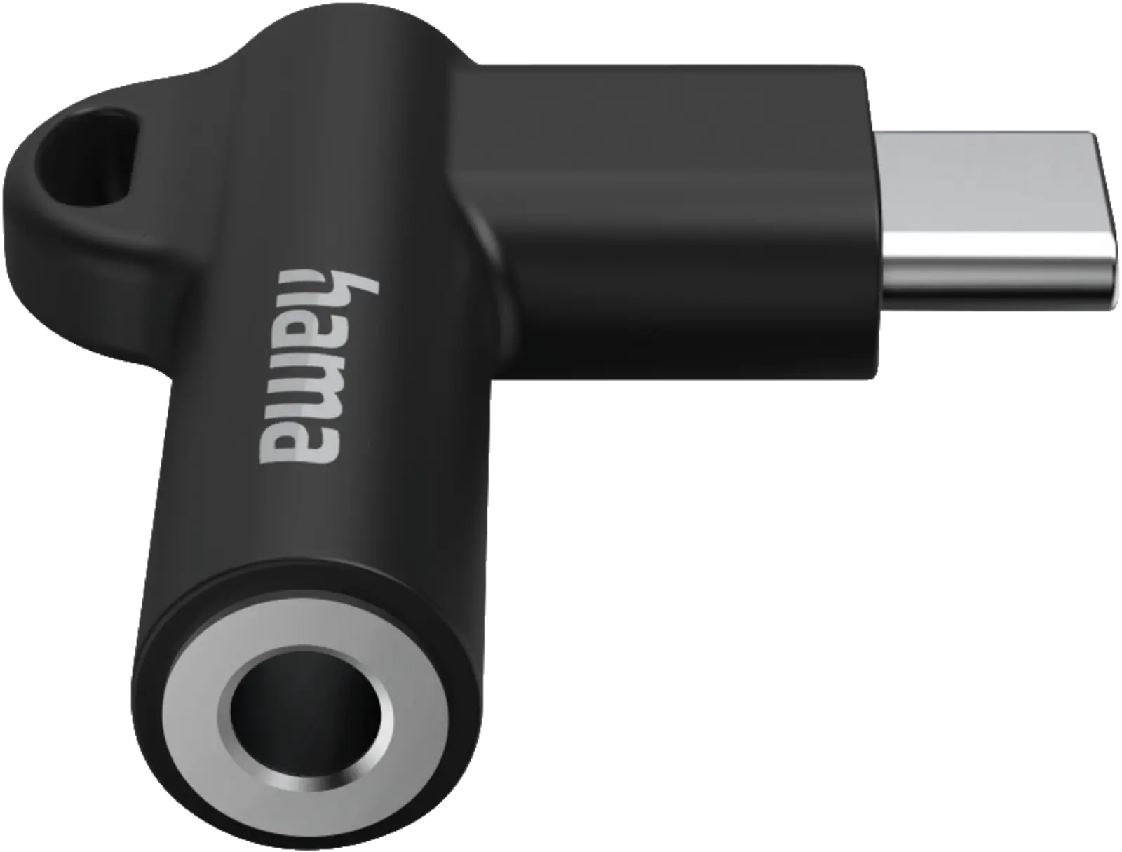 Aux-adapter USB-C-3.5mm jack aansluiting, 90 hoekstekker
