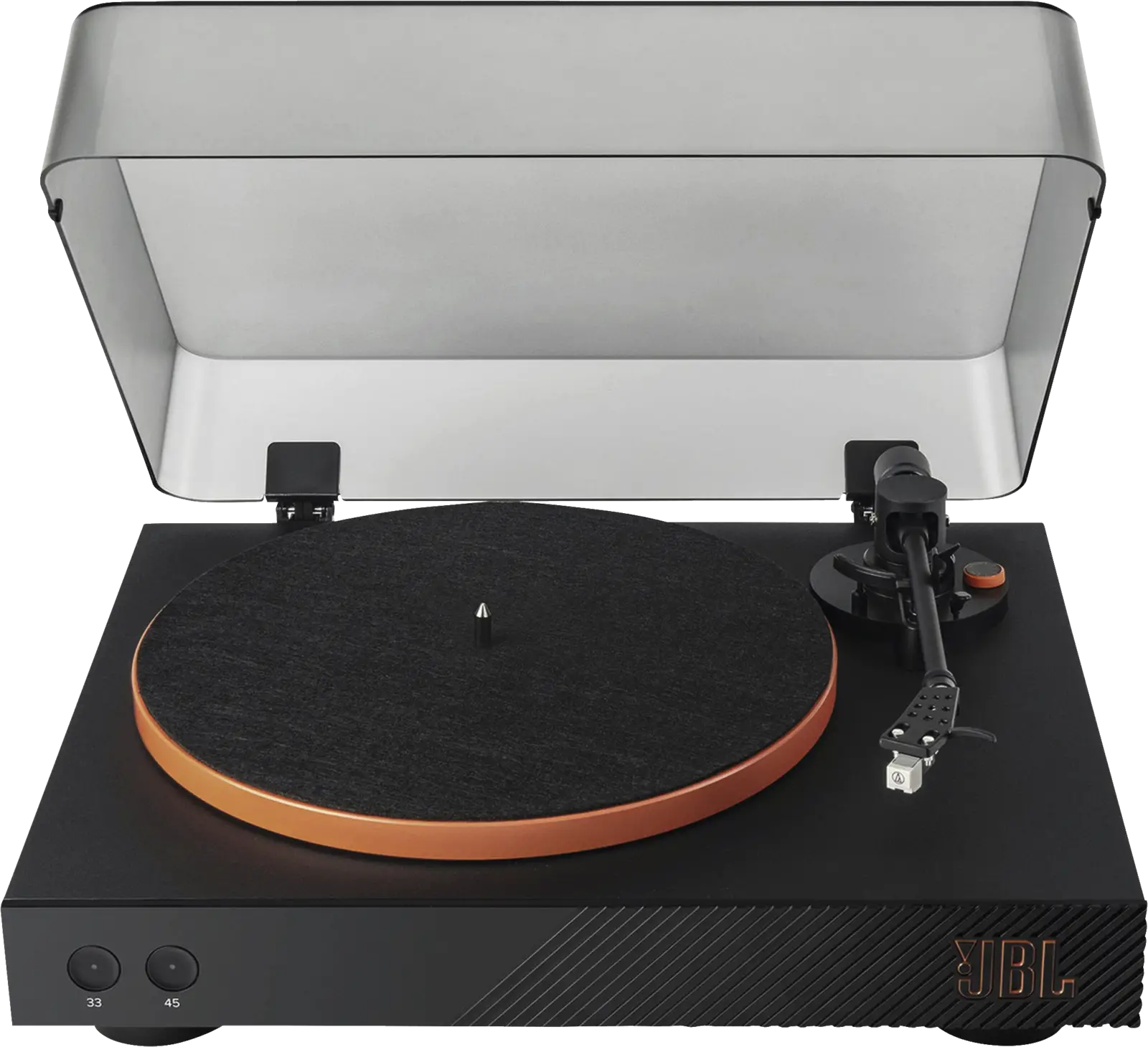 JBL Spinner Bluetooth Platenspeler Zwart Oranje