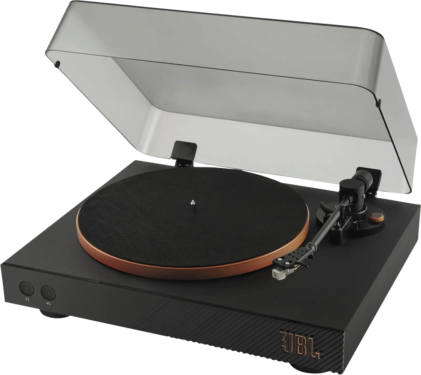 JBL Spinner Bluetooth Platenspeler Zwart Oranje
