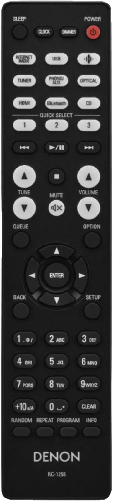 Denon Ceol N12DAB Zwart