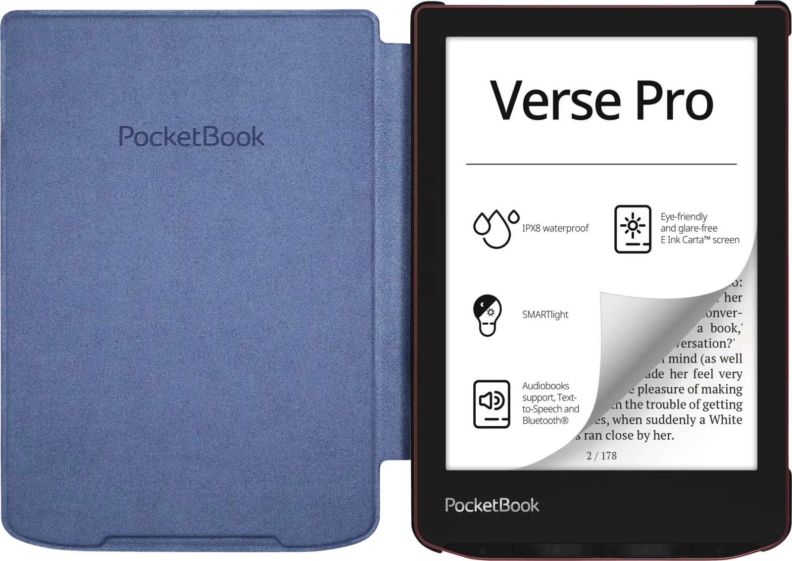 Pocketbook Hoes Blauw