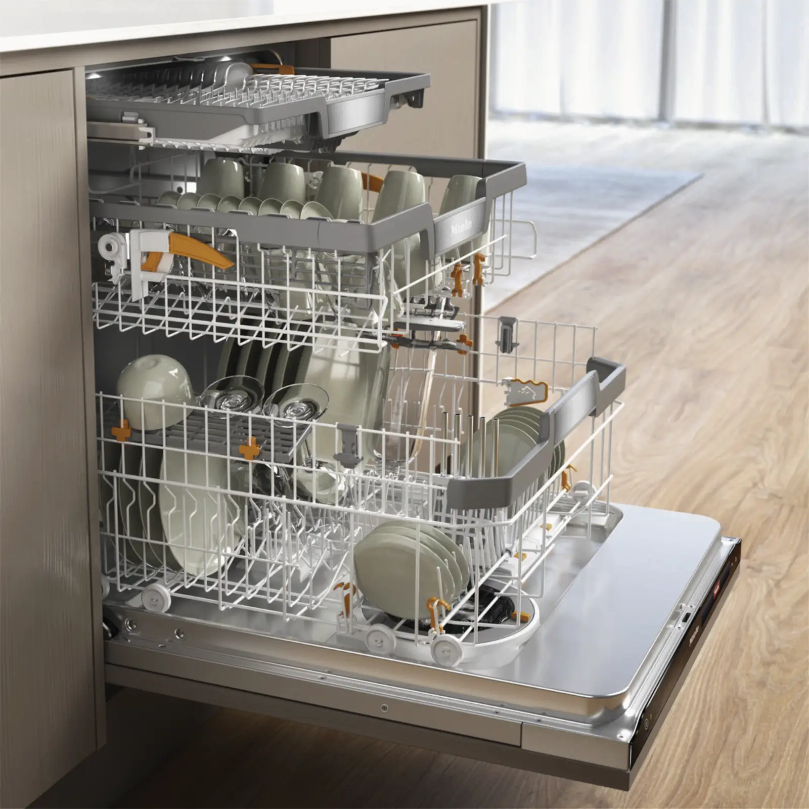 Miele G 7980 SCVi AutoDos K2O integreerbare vaatwasser