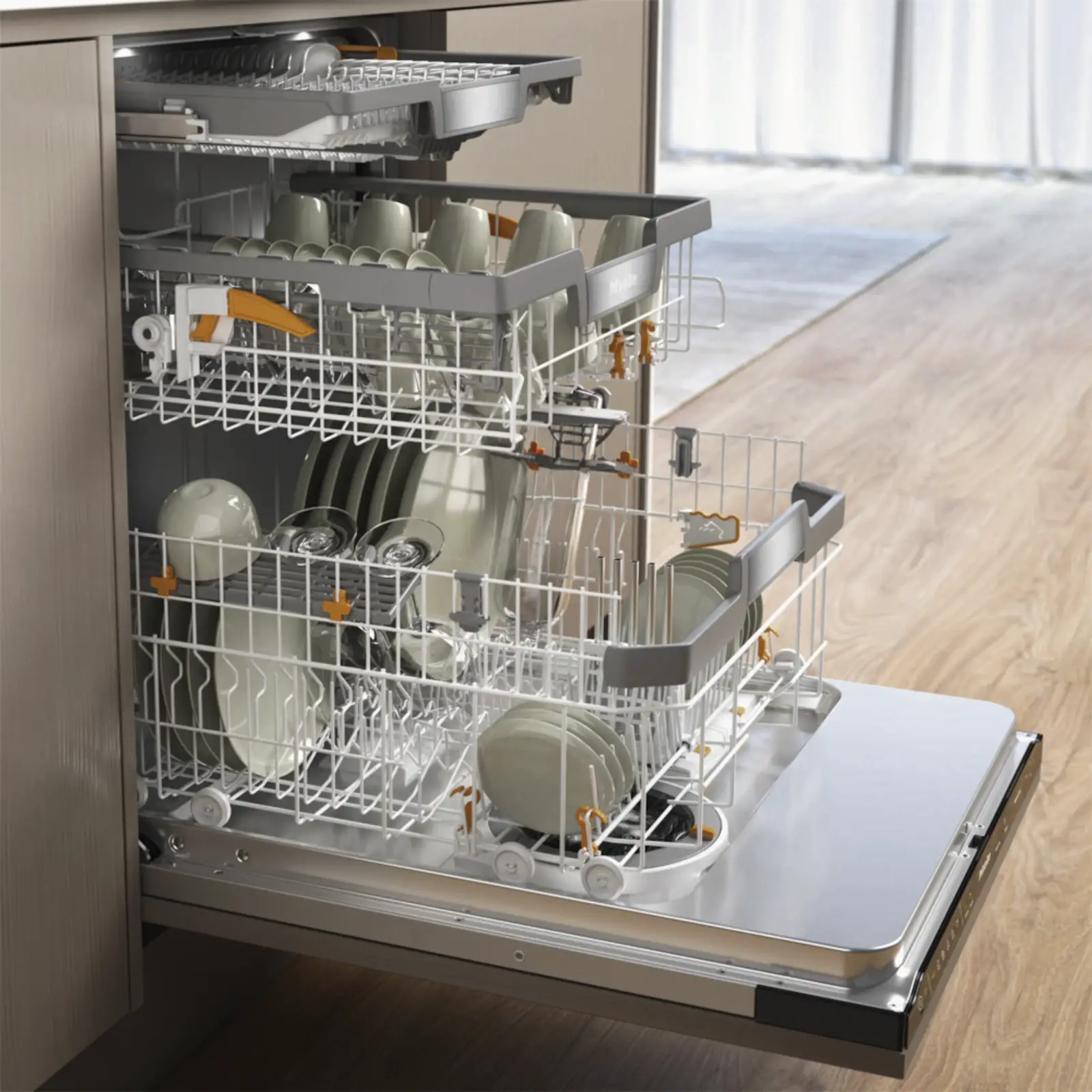 Miele G 7785 SCVi XXL AutoDos FF volledig geïntegreerde vaatwasser