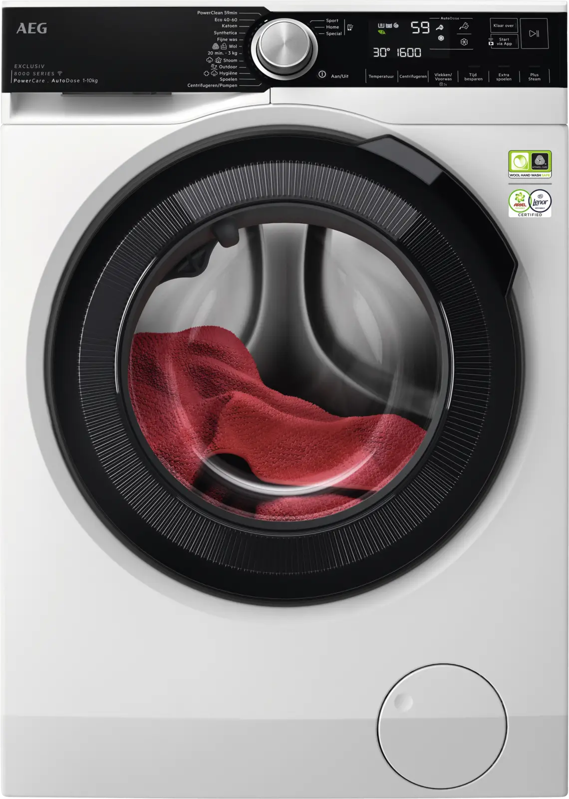 AEG LR8KOBLENZ 8000 PowerCare Wasmachine