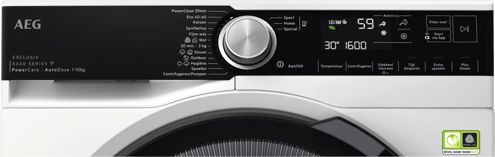 AEG LR8KOBLENZ 8000 PowerCare Wasmachine