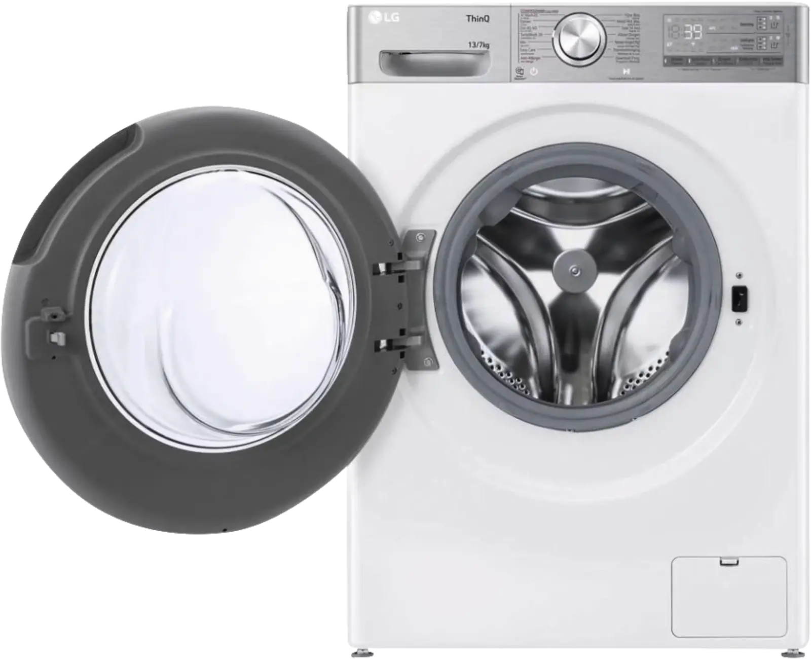 LG F4DR9537S2W Was-droogcombinatie