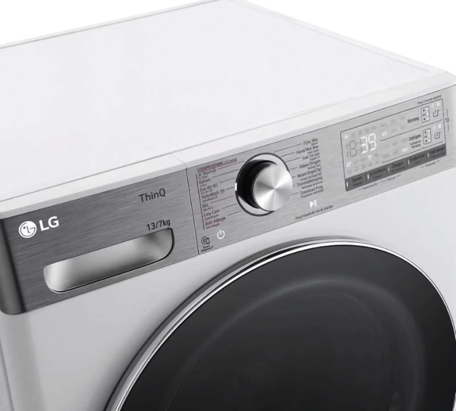 LG F4DR9537S2W Was-droogcombinatie