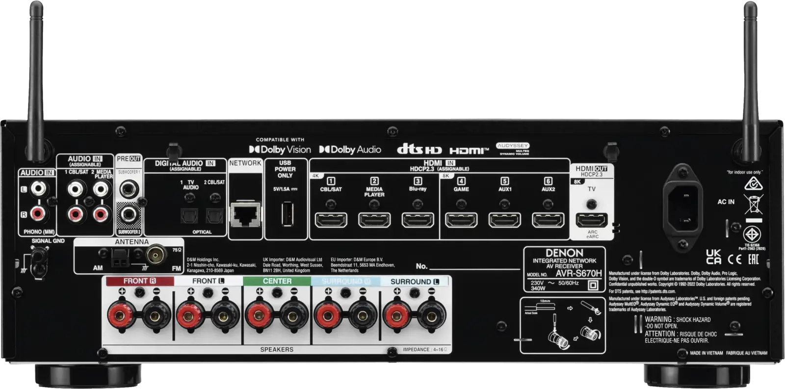 Denon AVR-S 670H 