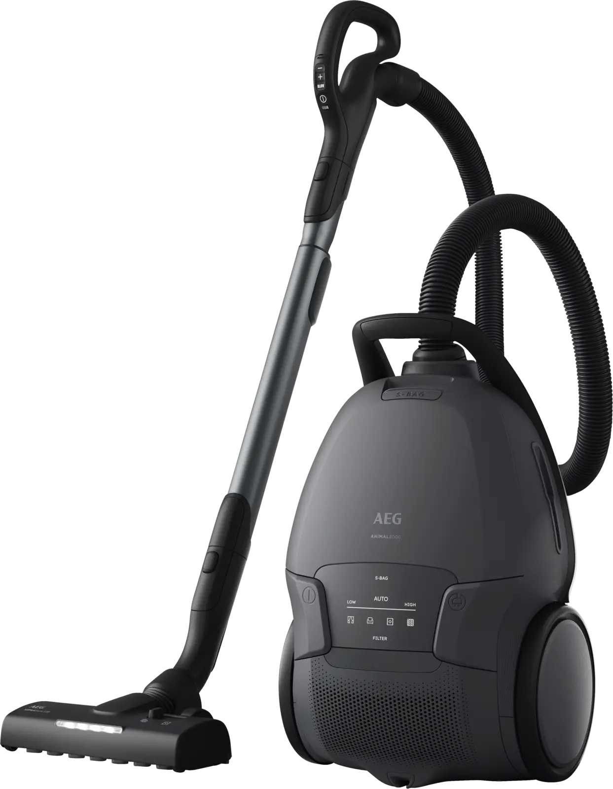 AEG AB81A2DG Granite Grey Stofzuiger met Zak