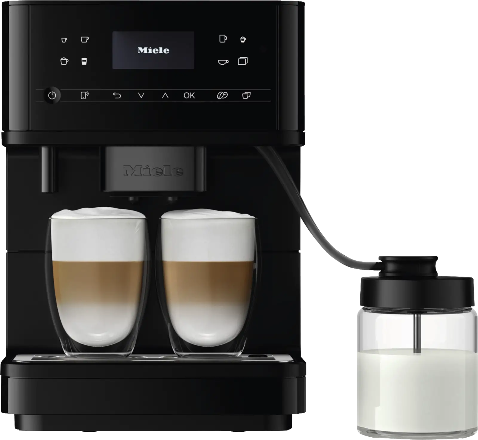 Miele CM 6360 Obsidiaan Zwart Volautomatische Koffiemachine